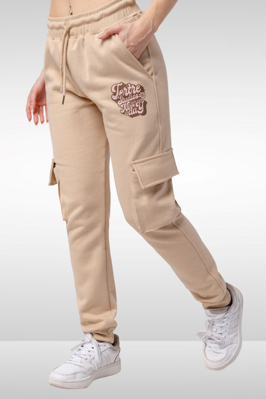 Jogger Cargo Just Chill Beige